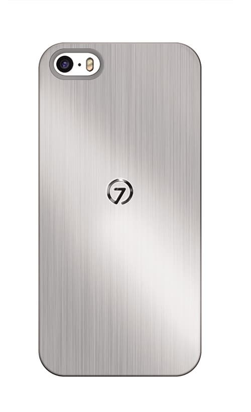 iPhone5_5s Case_Stainless Steel_Hairline Silver